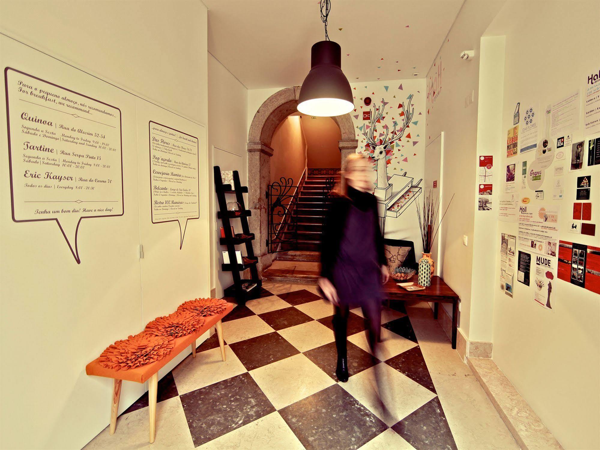Hall Chiado Lisboa Eksteriør bilde